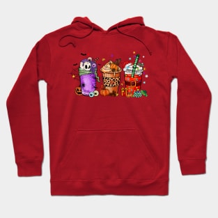 Happy Hallothanksmas Latte Cup Hoodie